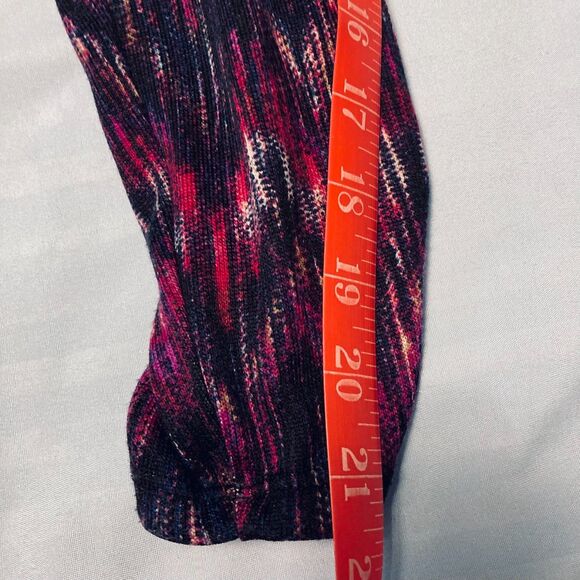 Ken Rogers Petite Medium Midi Dress Boho Artsy Geometric Colorful Stretch 70s - Picture 7 of 9